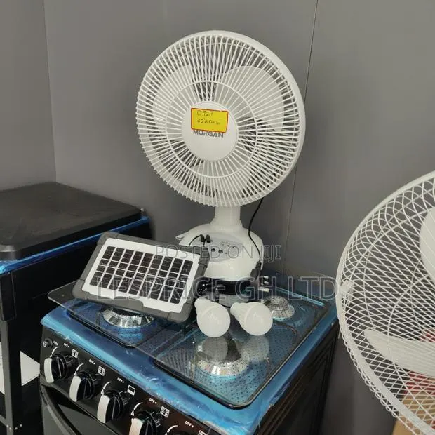Every Day Is Promo Day on Our Premium Morgan Rechargeable Solar Fan · Photo 1