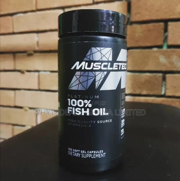 Muscletech Platinum 100% OMEGA Fish Oil Epa Dha Burn Fat · Photo 1