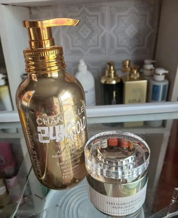 Chantelle Gold Lotion and Face Cream · Photo 1