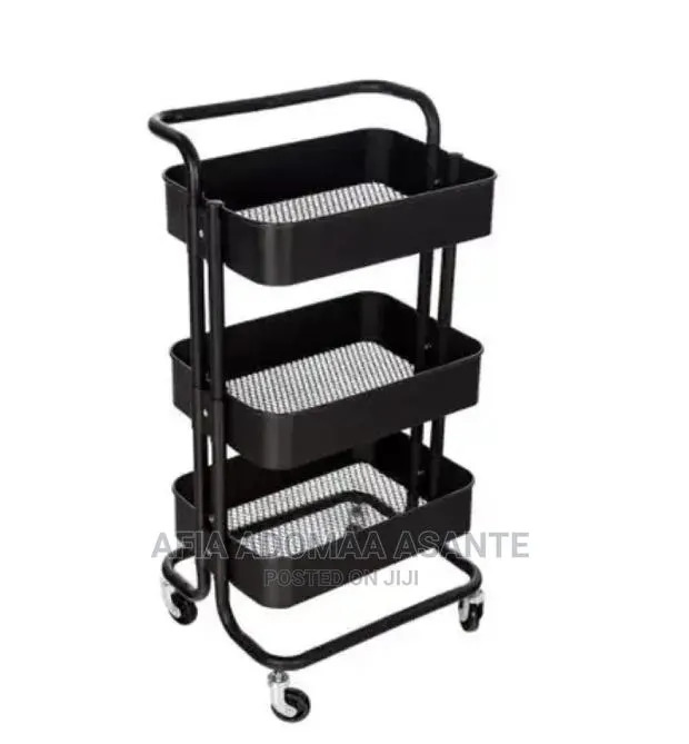 3 Teir Trolley Metal Kitchen Trolley/Rack · Photo 1
