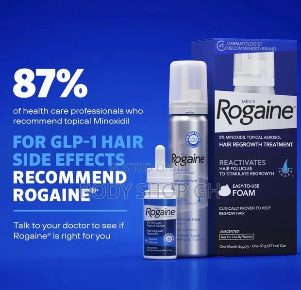 Original Rogaine Minoxidil Foam + Oil - 2 in 1 Combo Pack / Kirkland · Photo 1