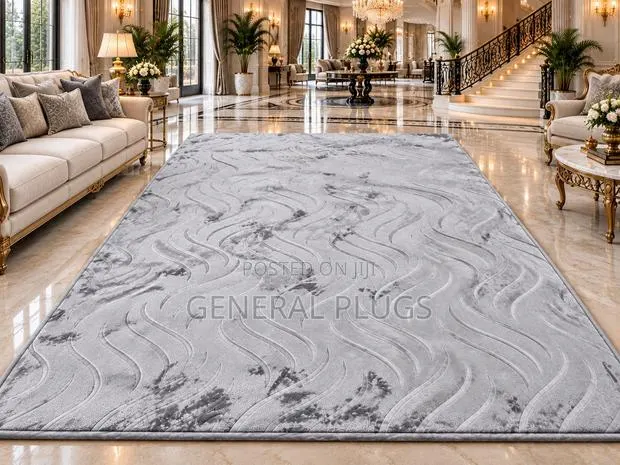 Modern Wave Design Fluffy Velvet Biggest Size (200x300cm) · Photo 1