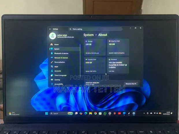 Laptop Dell Vostro 15 3000 8GB Intel Core i5 SSD 256GB · Photo 1