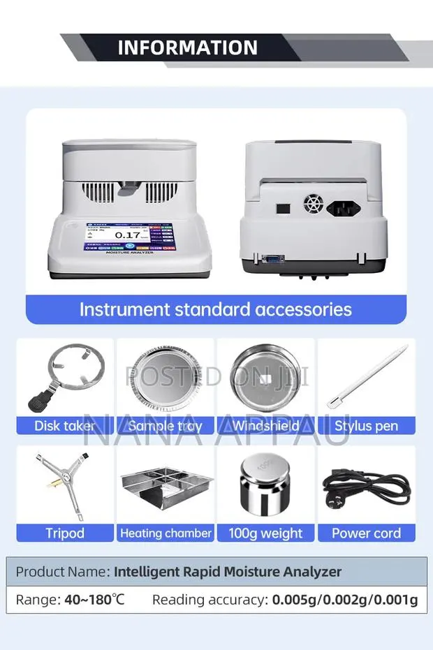Rapid Halogen Moisture Analyzer · Photo 4