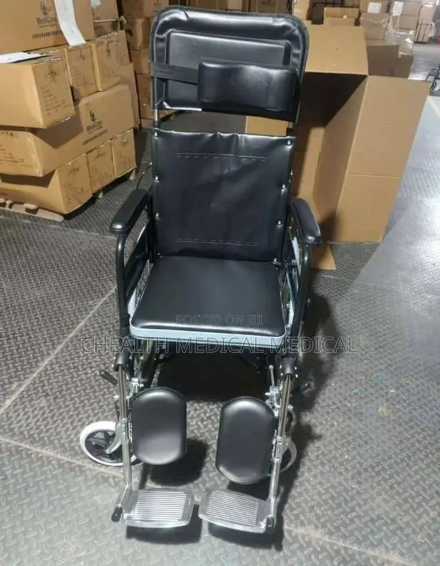 Commode Wheel Chair Long Back · Photo 1