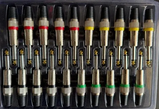 6.35 Mm (1/4-Inch) Male TRS/Ts Jack Audio Connectors · Photo 1