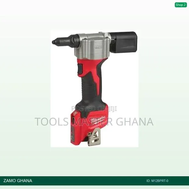 12v Sub Compact Rivet Tool 12v - M12bprt-0 · Photo 1