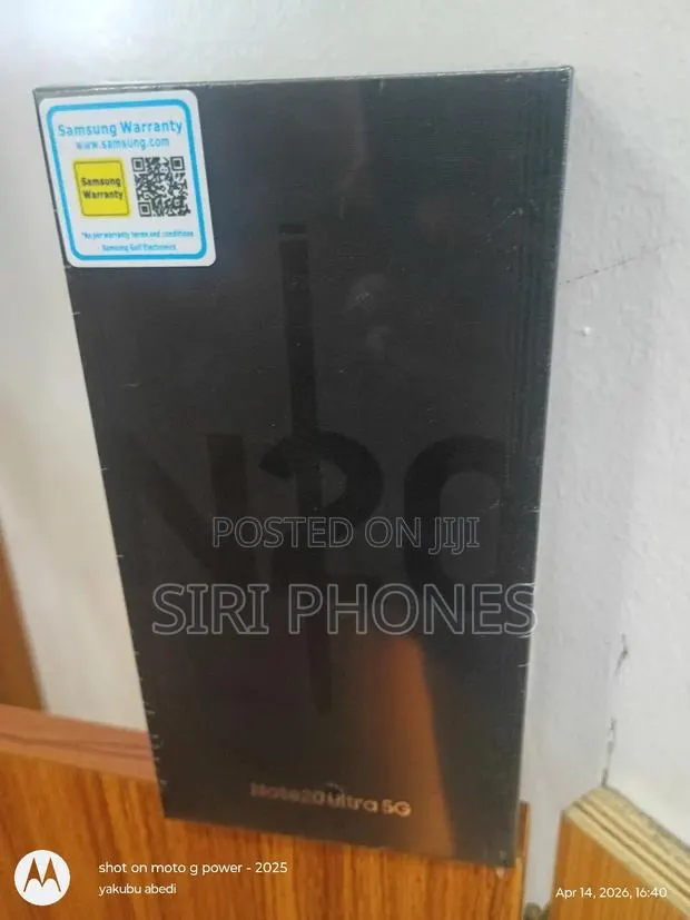 New Samsung Galaxy Note 20 Ultra 5G 128 GB Black · Photo 1