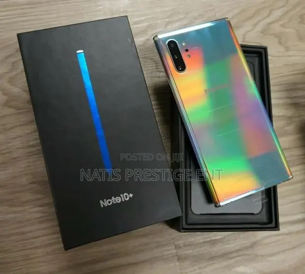 New Samsung Galaxy Note 10 Plus 5G 256 GB Silver · Photo 1