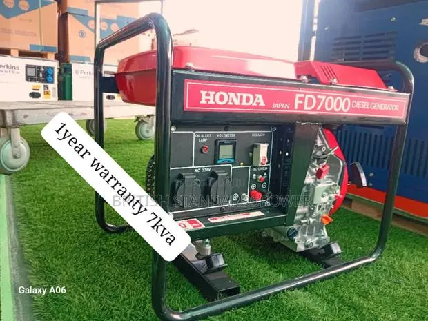 Excellent Rating 7.0kva Diesel Generator · Photo 1