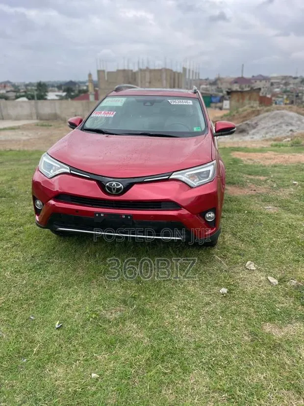 Toyota RAV4 Limited AWD (2.5L 4cyl 6A) 2017 Red · Photo 1
