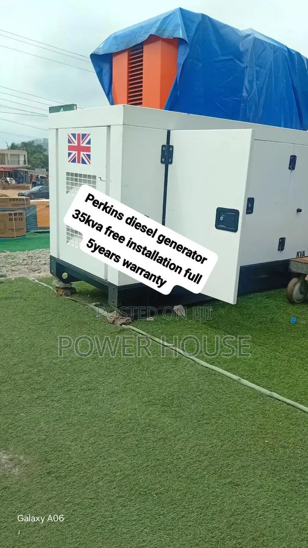 Tasks Premium Silent Perkins Generator – Excellent Fuel Efficiency · Photo 1