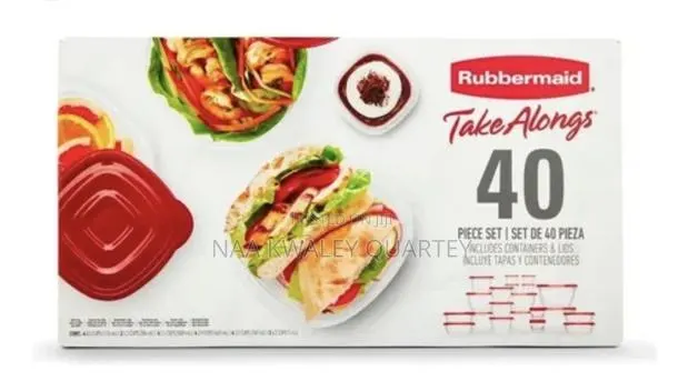 Rubbermaid Food Containers 40pcs · Photo 1