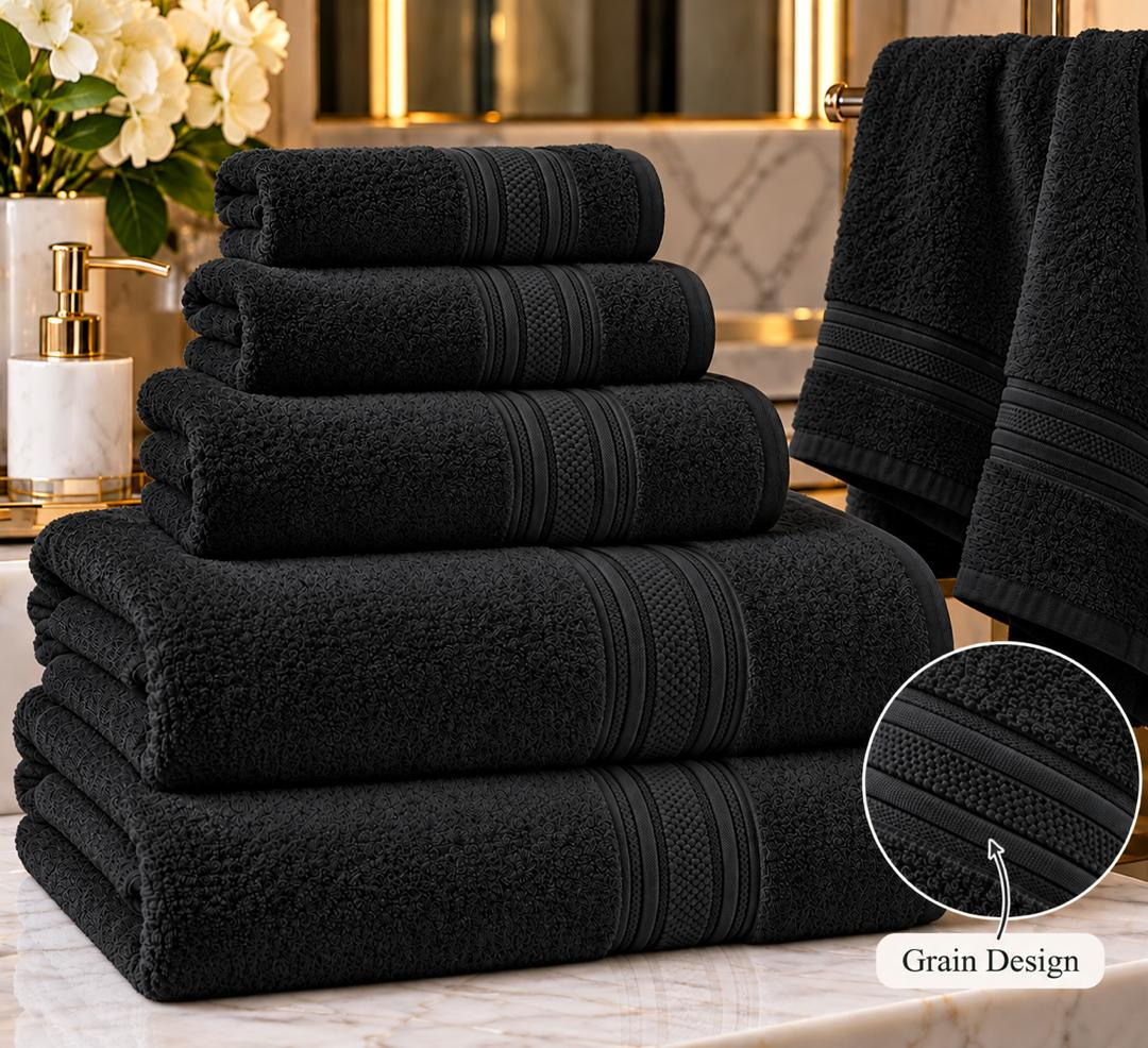 Cotton Towels — Multiple Colours · Photo 6