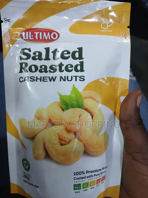 Ultimo Salted Roasted Cashew Nuts 150g · Photo 1