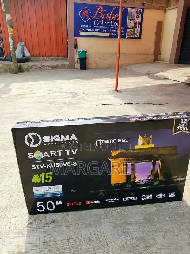Premier 100% Quality Sigma 50 Inches Smart Television · Photo 1