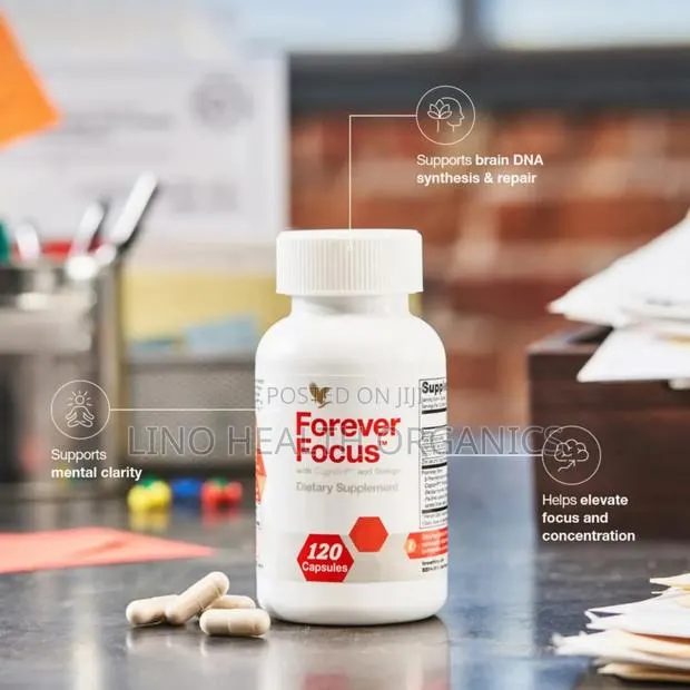 Forever Focus | Mental Clarity Support With Cognizin and Ginkgo · Photo 1