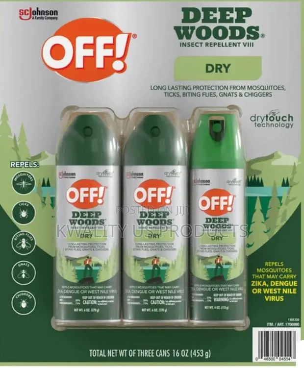 OFF Deep Woods Insect Repellent - 3 Pack · Photo 1