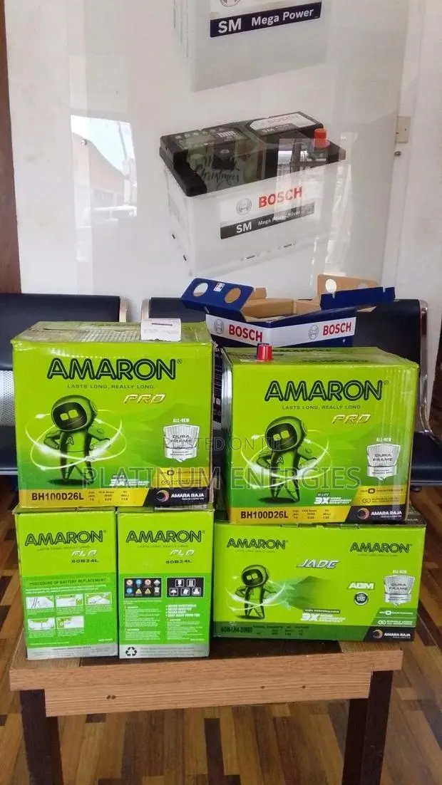 Original Amaron Long-Lasting Car Battery Free Delivery & Installation · Photo 1