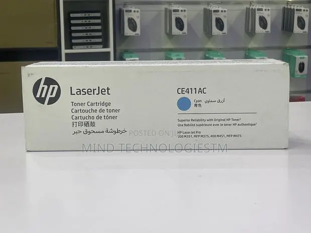 Original Hp 305a Cyan Laserjet Toner Cartridge · Photo 1