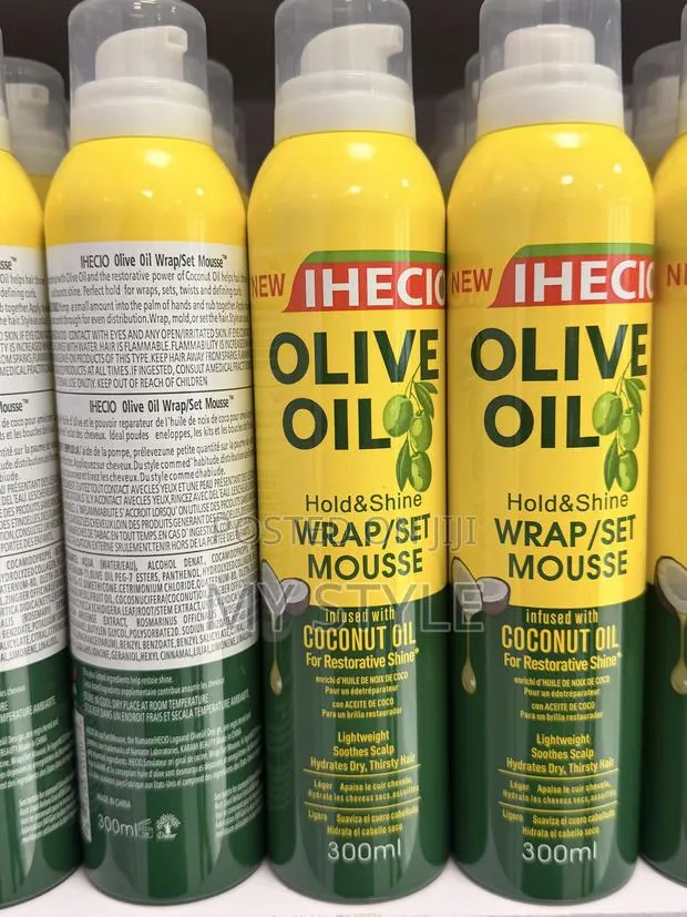 Ihecio Olive Oil Wrap/Set Hair Mousse · Photo 1