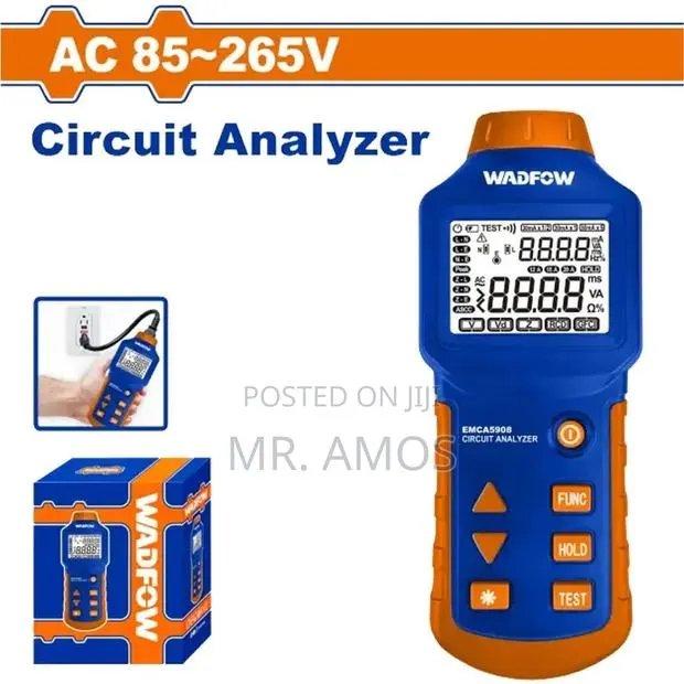 RCD/Loop Circuit Analyzer Tester - Wdm9502 · Photo 1