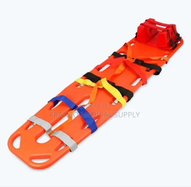 Spine Board With Head Immobilizer · Photo 1