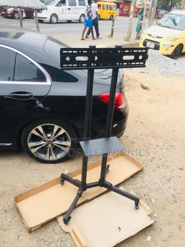 Mobile Movable Trolley TV Cart With DVD Shelf(32-70) · Photo 1