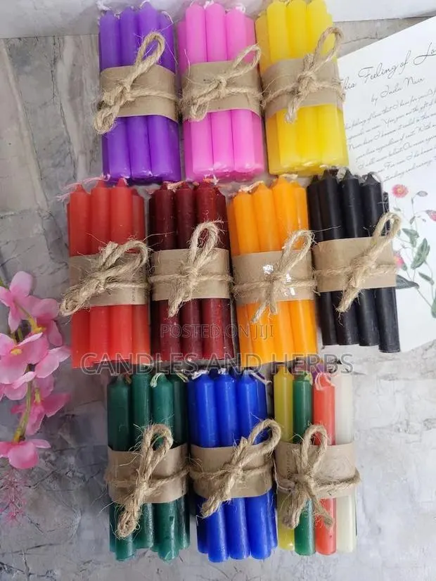 Spiritual Ritual Candles Cleansing Herbs Available · Photo 1