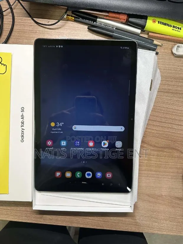 New Samsung Galaxy Tab A9+ 128 GB Black · Photo 1