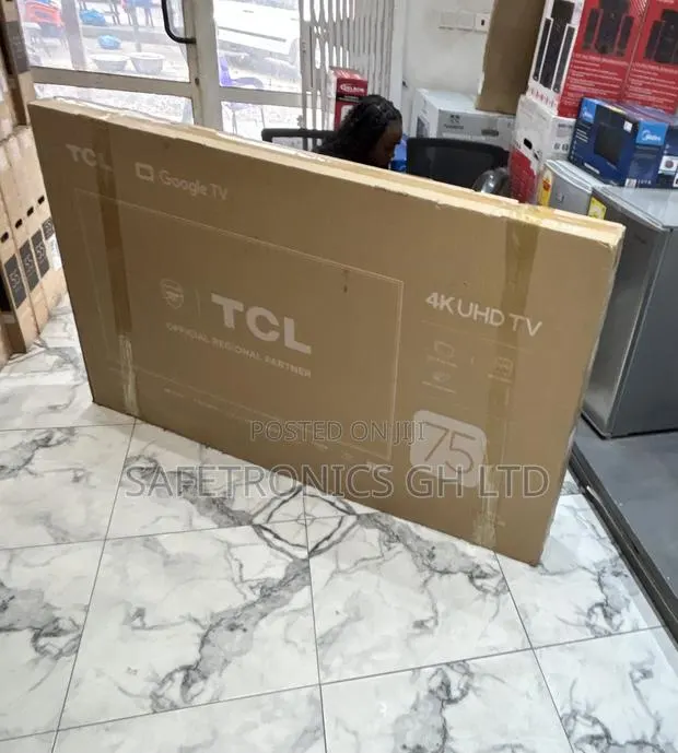 Trust Original 75 Inch Smart Uhd Android Frameless TCL P755 Tv · Photo 1