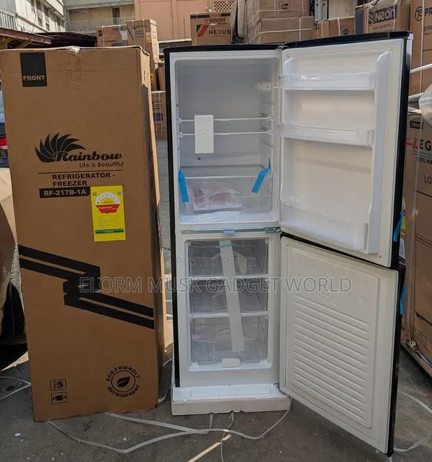 Roch Double Door Fridge 142liters · Photo 1