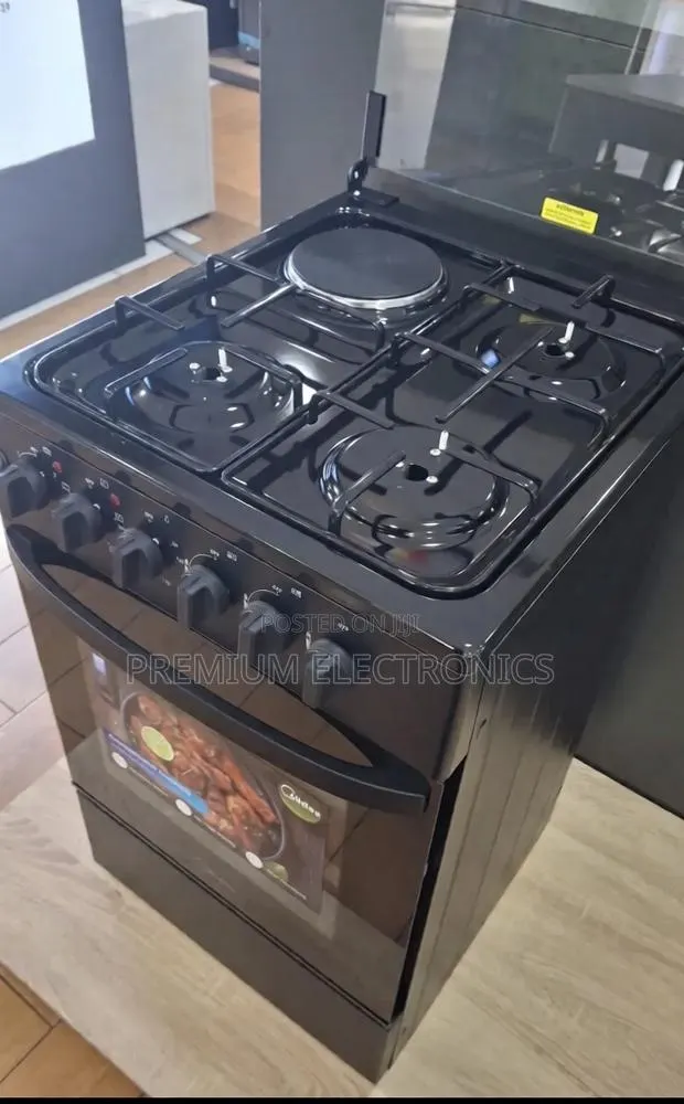 Midea 60cm by 60cm 4 Burner 1electric Hot Plate 3 Gas 20tms4q082-B · Photo 1