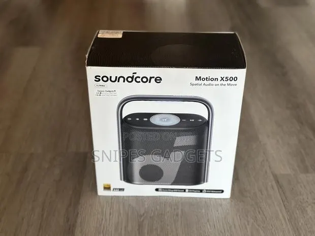 Soundcore Motion X500 Portable Bluetooth Speaker With Spatial Audio · Photo 1