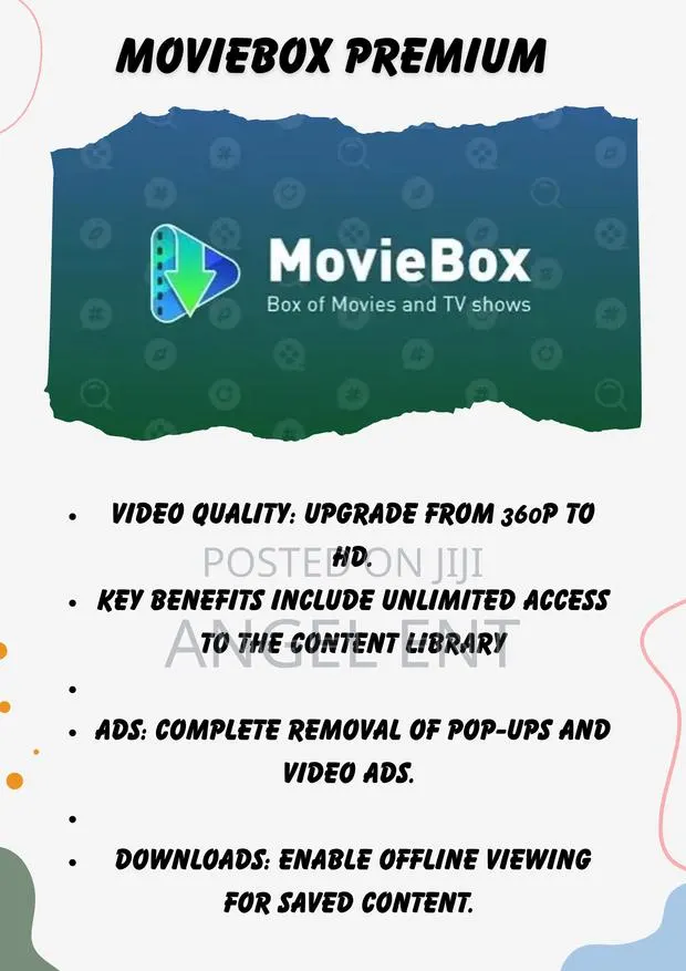 Moviebox Premium Subscription No Ads Up to (Android Laptops) · Photo 1