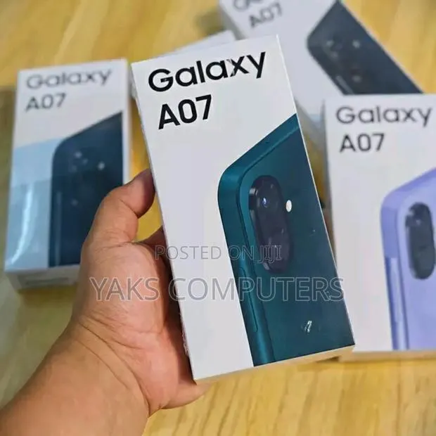 New Samsung Galaxy A07 5G 128 GB Black · Photo 1