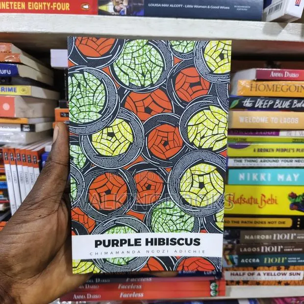 Purple Hibiscus African Print Chimamanda Ngozie Adichie · Photo 1
