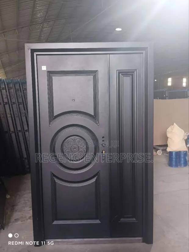 Doorco Black Security Door · Photo 1