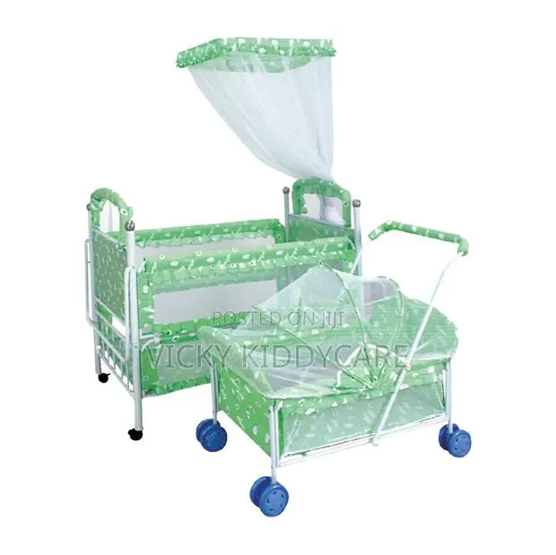 2 in 1 Metal Baby Cot · Photo 1