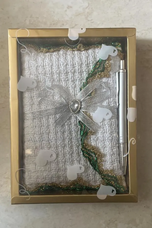 Engagement and Wedding Bible (Green and Gold Design) · Photo 1