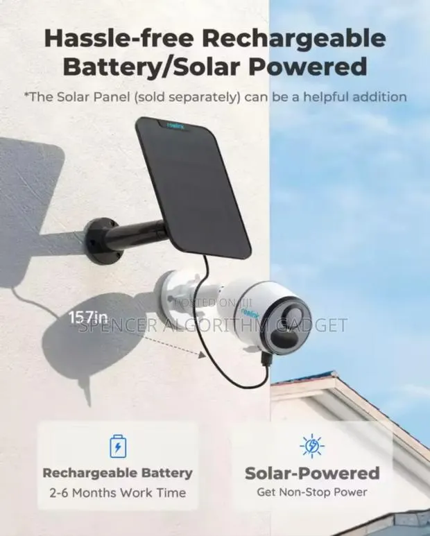 Reolink Camera 4g Solar Bullet Security Camera · Photo 1