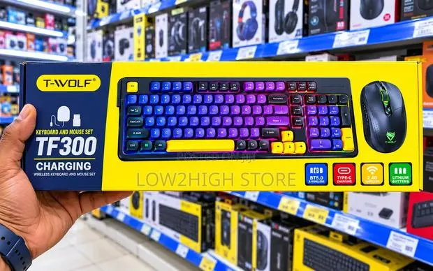 T-Wolf TF300 Wireless Keyboard Mouse Combo · Photo 1