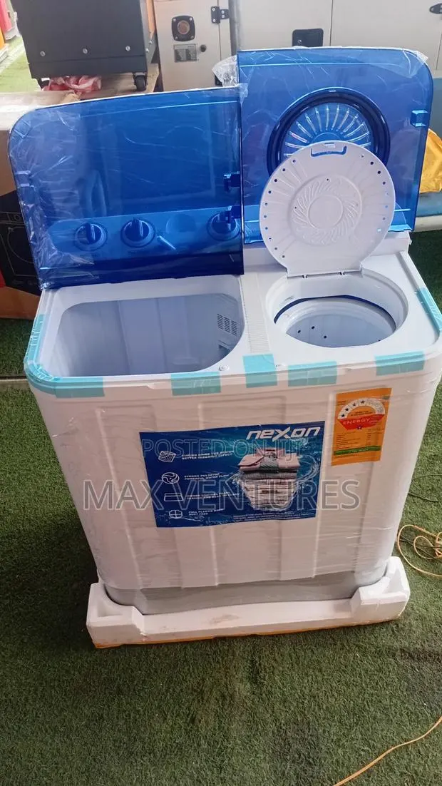 Nexon 10KG Twin Tub Washing Machine – Fast Spin Dryer · Photo 1