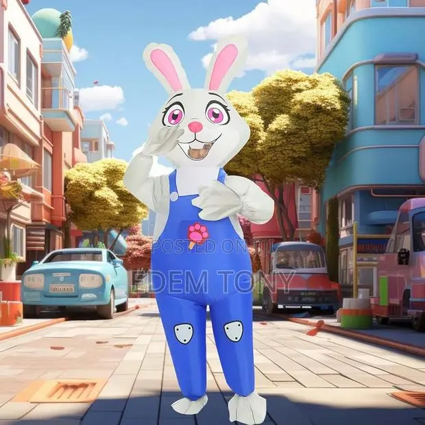 Inflatable Easter Bunny Costume for Kids · Photo 2