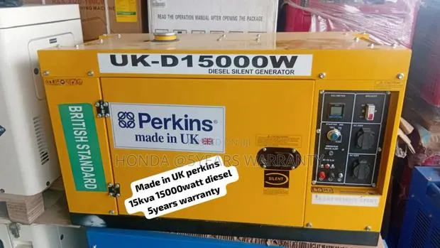 Remote Control Perkins 15kva 15000watt Diesel Generator 15kv · Photo 1
