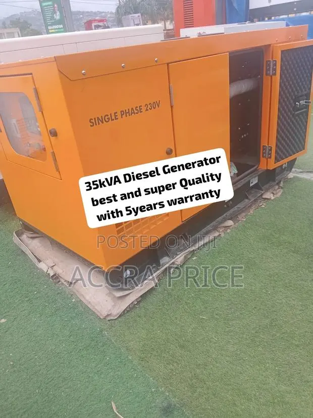Brand New 35kVA Diesel Generator – Premium Quality Heavy-Duty · Photo 1
