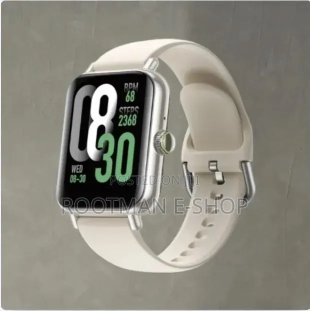 Watch 6pro Oraimo ( Cream Black Strap ) · Photo 1