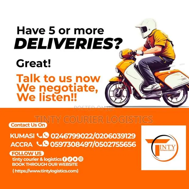 Tinty Courier Logistics Deliveries · Photo 1