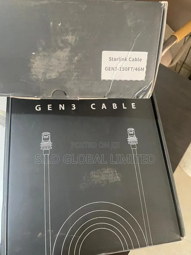 Weatherproof 150ft Cable Designed For Starlink Gen 3 · Photo 1