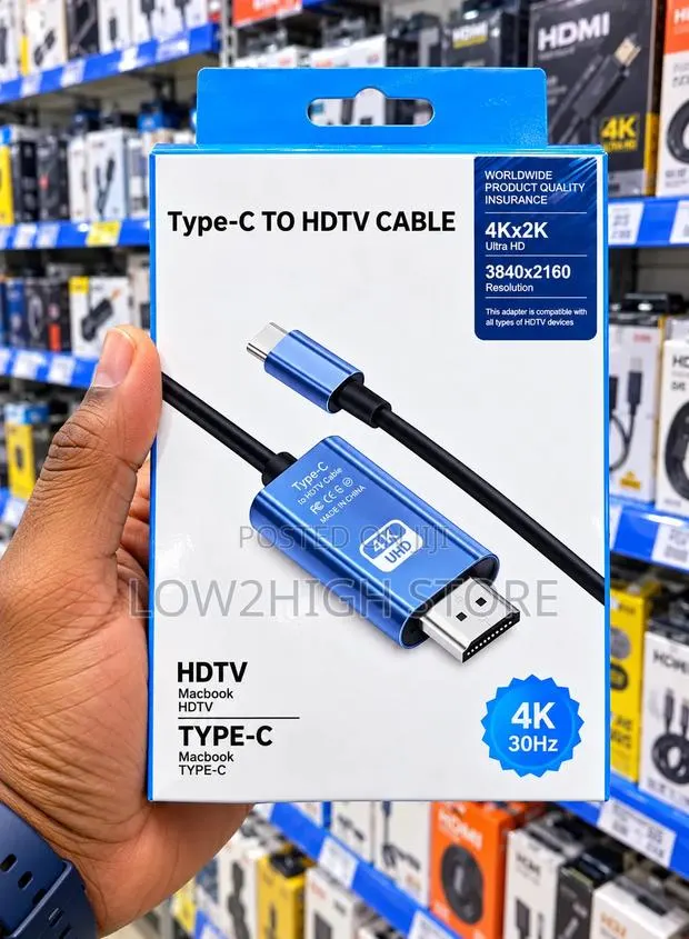 USB Type-C to HDMI 4K Adapter Cable · Photo 1